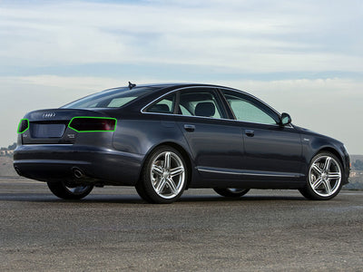 a6 (sedan) Tail Light Tint Installation Points