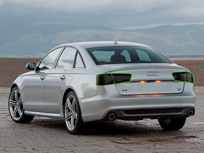 a6 (sedan) Tail Light Tint Installation Points