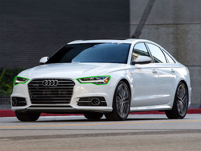 audi a6 2016-2018 Headlight Protection Installation Location