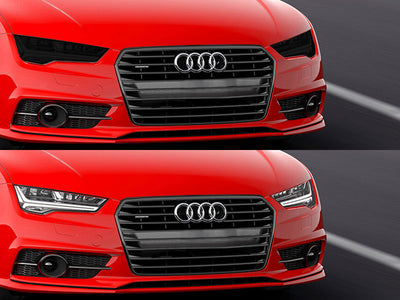 audi rs7 2014-2015 Headlight Tint Appearance