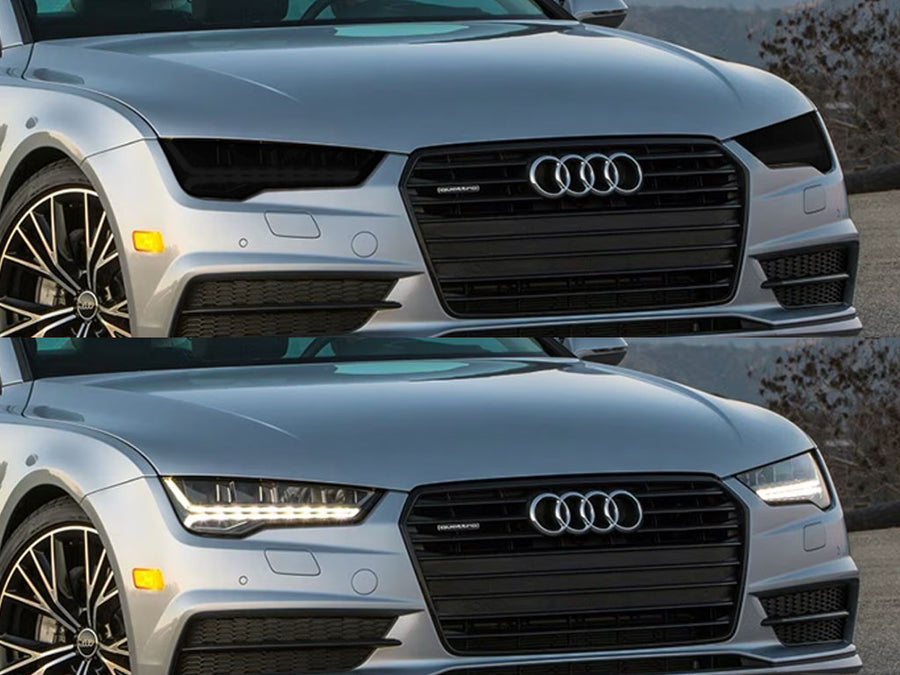 audi a7 2016-2018 Headlight Tint Appearance