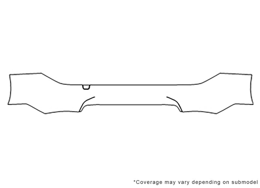 a7 Avery Dennison Clear Bra Door Cup Precut PPF Diagram