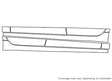 a7 3M Clear Bra Door Cup Precut PPF Diagram