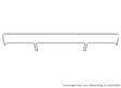 a8 3M Clear Bra Bumper Precut PPF Diagram