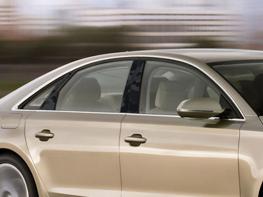 audi a8 2003-2011 Camo Pillar Cover Diagram