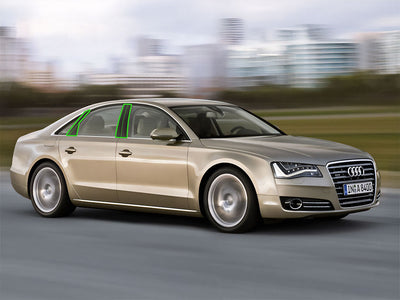 audi a8 2003-2011 Pillar Post Trim Installation Location