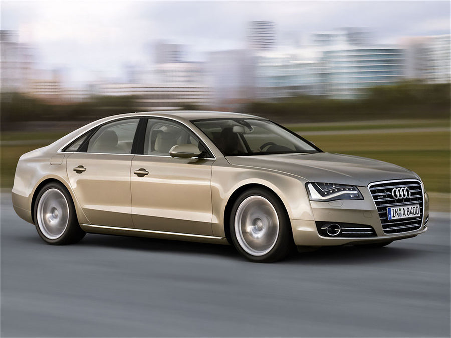 audi a8 2003-2011 Matte Black Pillar Trim