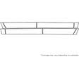 a8 Avery Dennison Clear Bra Door Cup Precut PPF Diagram