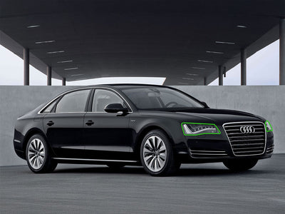 audi a8 2011-2014 Headlight Protection Installation Location