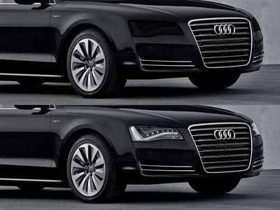 audi s8 2013-2014 Headlight Tint Appearance