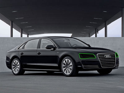 audi s8 2013-2014 Headlight Tint Location