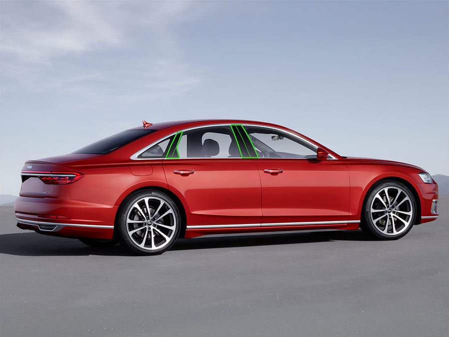 audi a8 2012-2018 Pillar Post Trim Installation Location