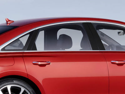 audi a8 2012-2018 Custom Pillar Cover Diagram