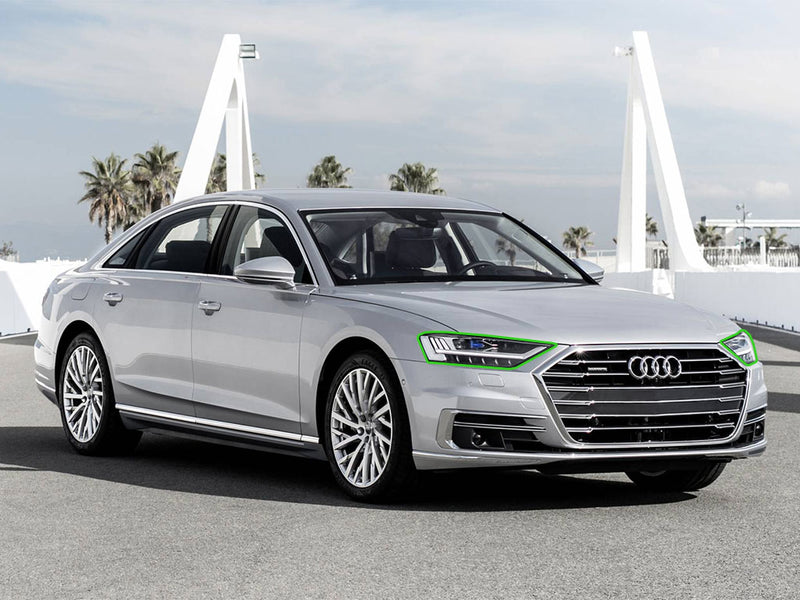 audi a8 2019-2021 Headlight Protection Installation Location