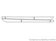 a4 3M Clear Bra Door Cup Precut PPF Diagram