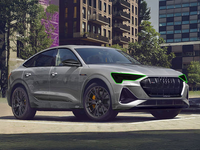 audi e-tron 2019-2023 (suv / sportback) Headlight Tint Location