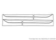 q3 Avery Dennison Clear Bra Door Cup Precut PPF Diagram