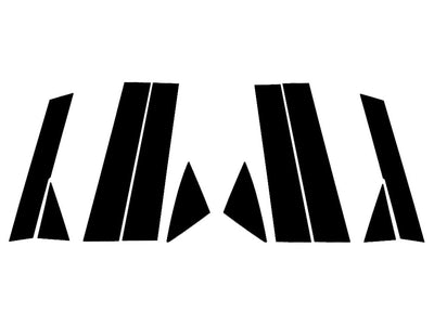 audi q3 2019-2023 Camo Pillar Trim Diagram
