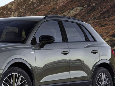 audi q3 2019-2023 Brushed Aluminum Black Pillar Cover Diagram