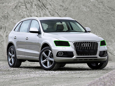 audi q5 2009-2012 Headlight Tint Location
