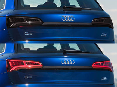 q5 Before and After Smoked Taillights