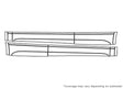 q5 3M Clear Bra Door Cup Precut PPF Diagram