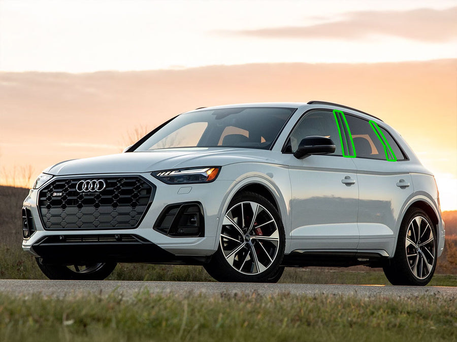 audi q5 2018-2023 Pillar Post Trim Installation Location