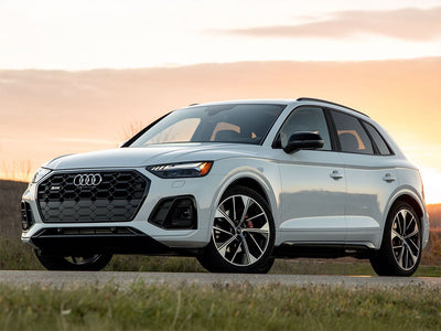 audi q5 2018-2023 Piano Black Pillar Trim