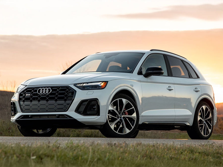 audi q5 2018-2023 Piano Black Pillar Trim