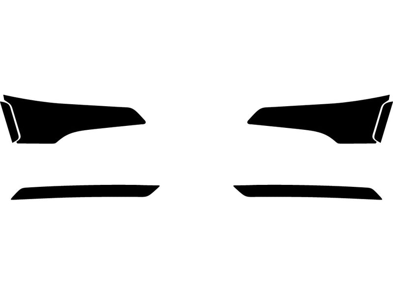 q5 Precut Tail Light Tint Diagram