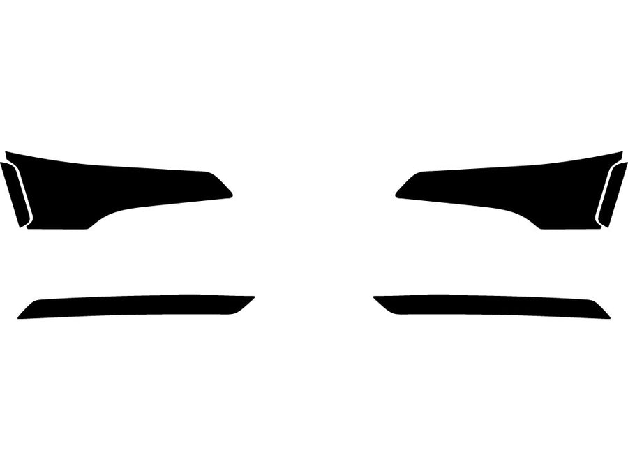 q5 Precut Tail Light Tint Diagram