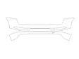 q5 3M Clear Bra Door Cup Precut PPF Diagram