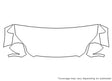 q7 3M Clear Bra Hood Precut PPF Diagram