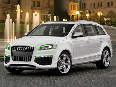 audi q7 2007-2009 Headlight Protection Installation Location