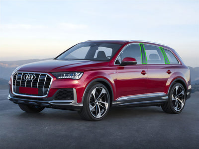 audi q7 2017-2019 Pillar Post Trim Installation Location