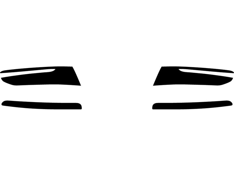 q7 Precut Tail Light Tint Diagram