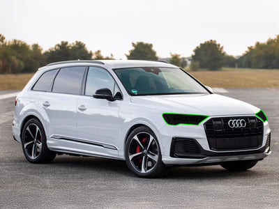 audi q7 2020-2024 Headlight Tint Location