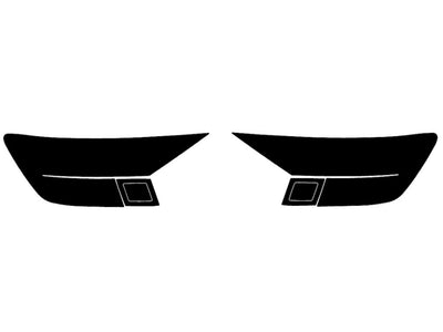 audi q8 2019-2025 Headlight Tint
