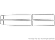 q8 Avery Dennison Clear Bra Door Cup Precut PPF Diagram