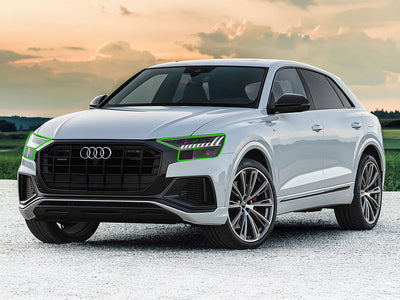 audi q8 2019-2025 Headlight Protection Installation Location