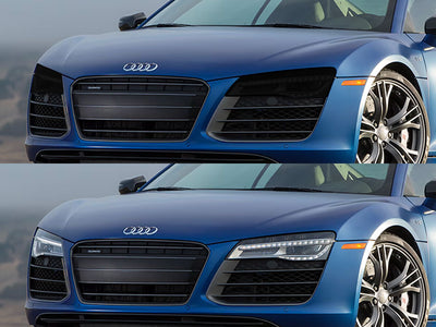 audi r8 2008-2015 Headlight Tint Appearance