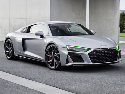 audi r8 2017-2023 Headlight Protection Installation Location