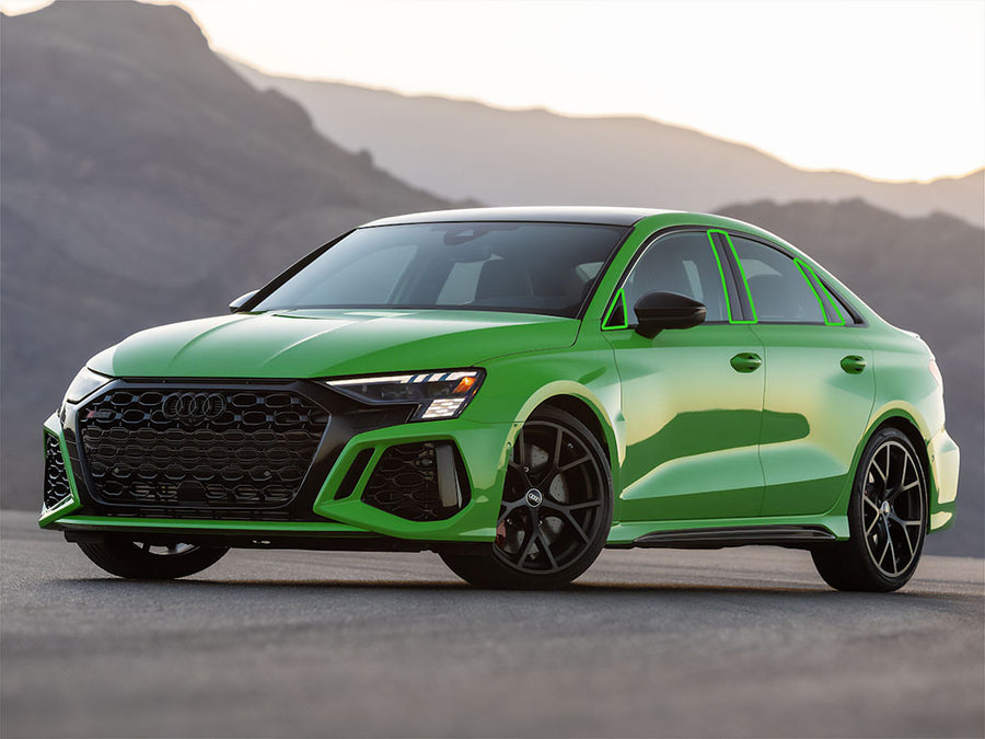 audi rs 3 2022-2024 Pillar Post Trim Installation Location