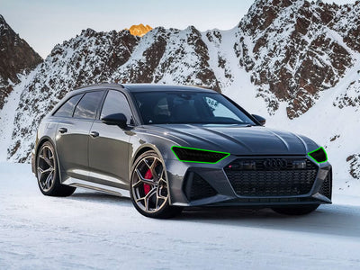 audi rs 6 2021-2025 Headlight Tint Location