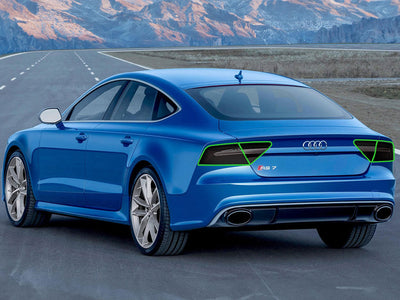 rs7 Tail Light Tint Installation Points