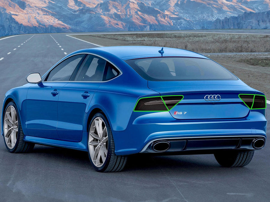 rs7 Tail Light Tint Installation Points
