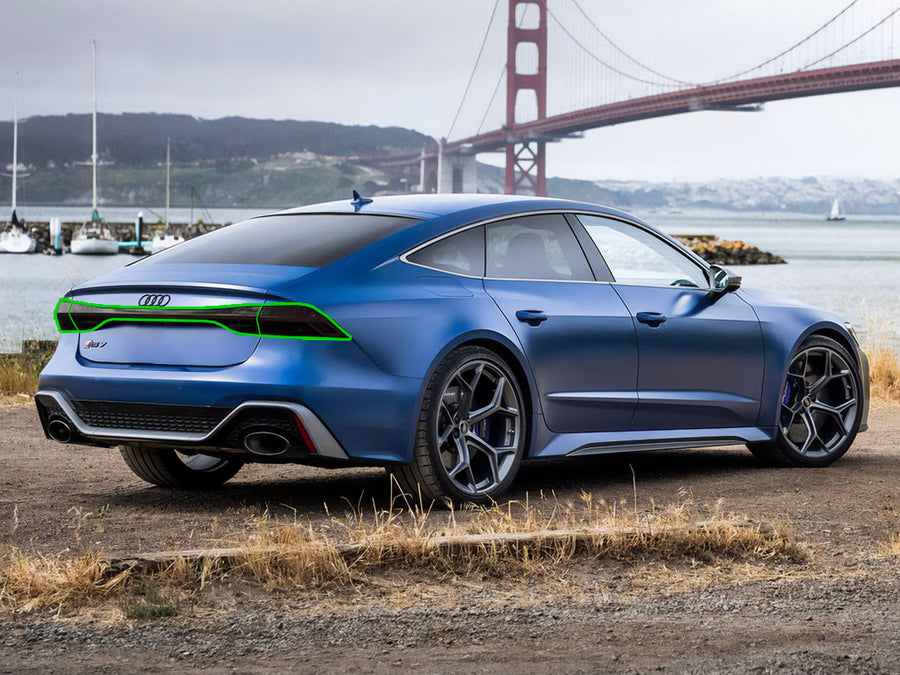 rs 7 Tail Light Tint Installation Points