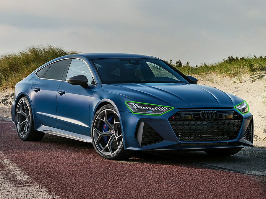 audi rs 7 2019-2025 Headlight Protection Installation Location