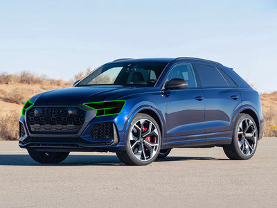audi rs q8 2020-2024 Headlight Tint Location