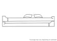 rs4 3M Clear Bra Door Cup Precut PPF Diagram